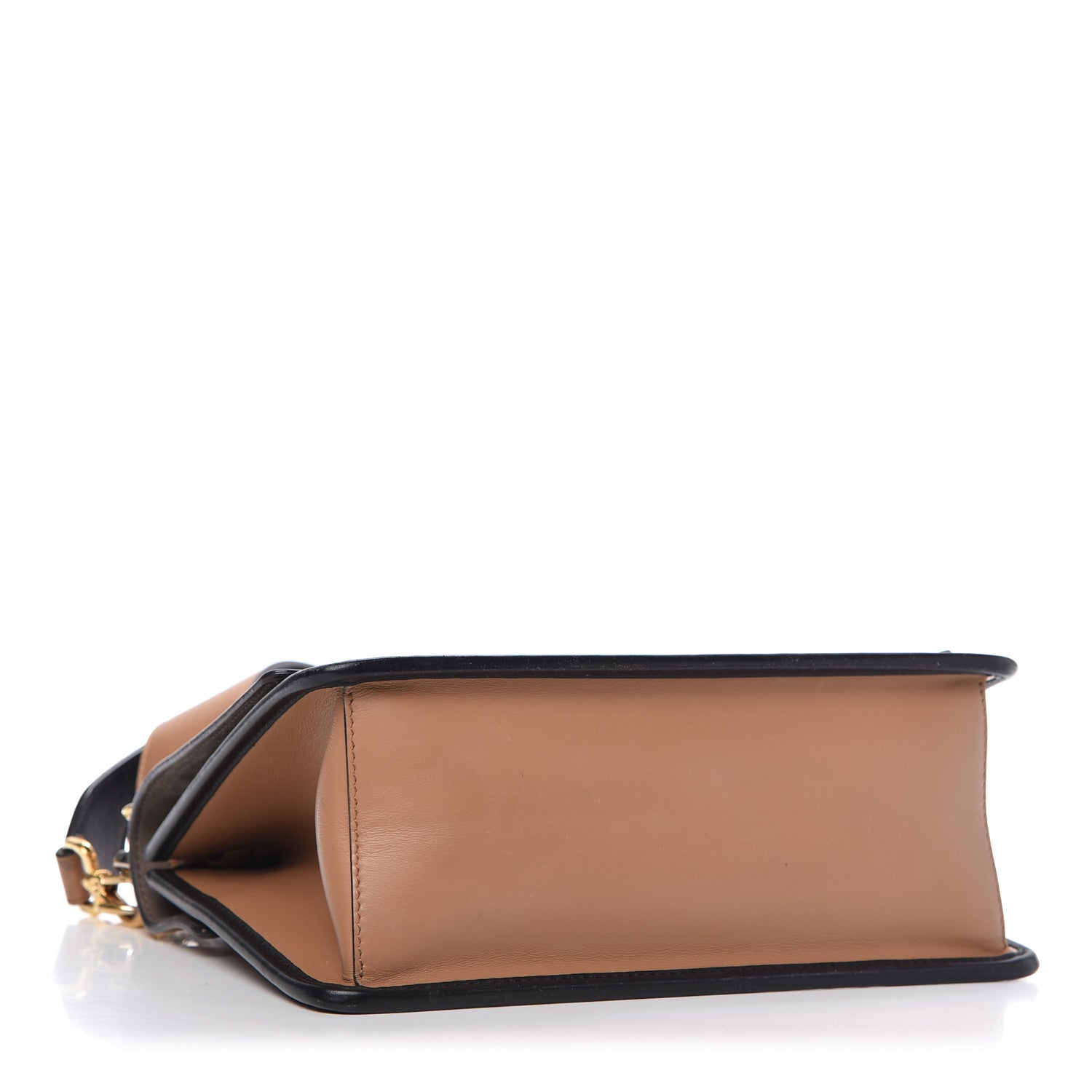 Fendi Vitello Century F is Fendi FF Embossed Kan I Shoulder Bag Orzo Tobacco 4 of 11