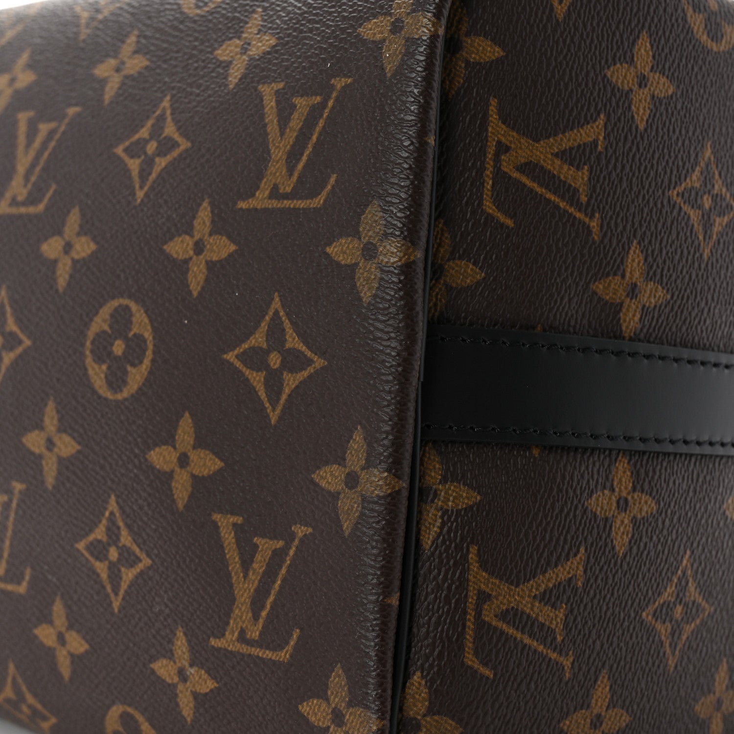 Louis Vuitton Monogram My World Tour Speedy Bandouliere 30 Black
