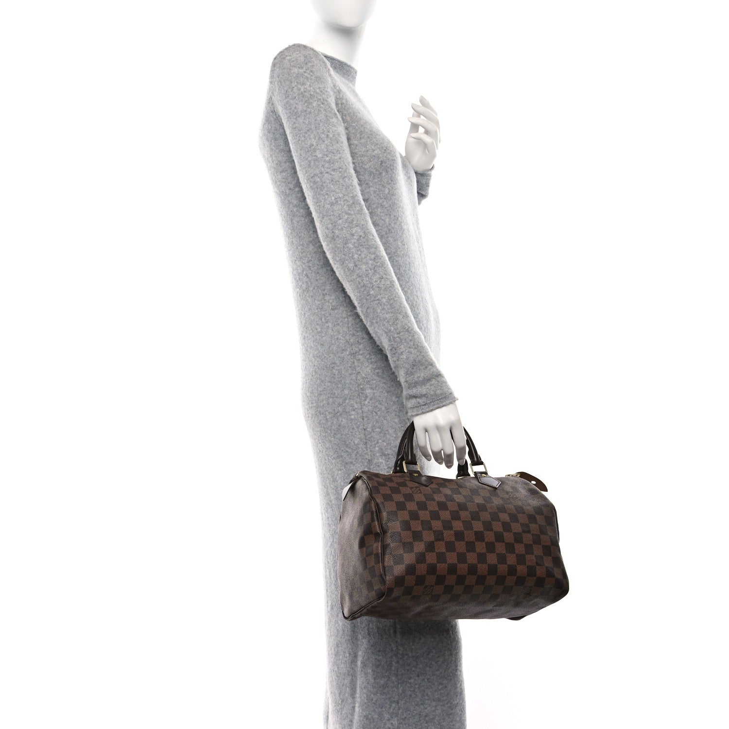Louis Vuitton Damier Ebene Speedy 30 2 of 19