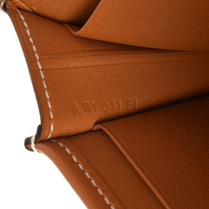 Hermes Swift Jige Duo Clutch Toffee 9 of 9