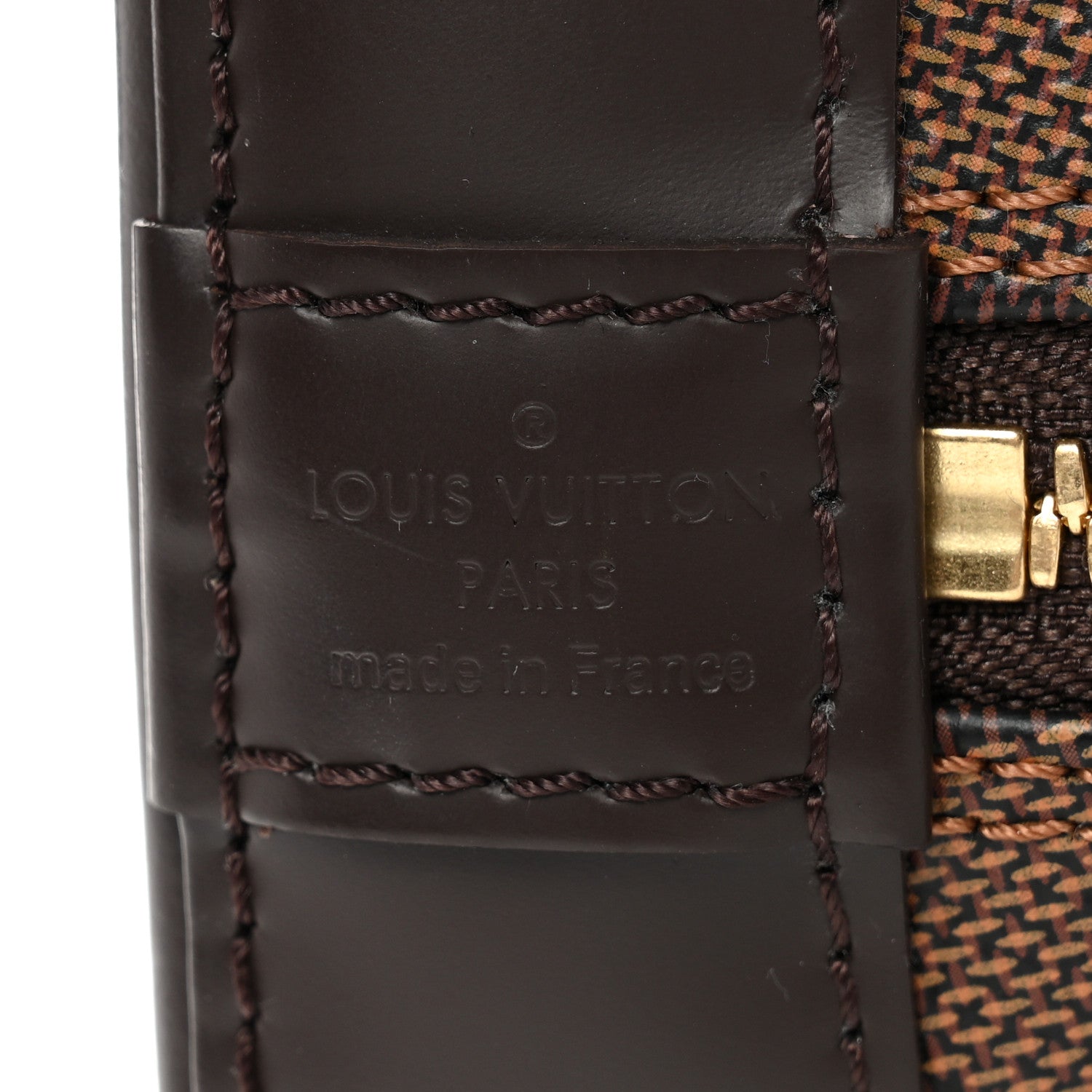 Louis Vuitton Damier Ebene Alma BB 7 of 10