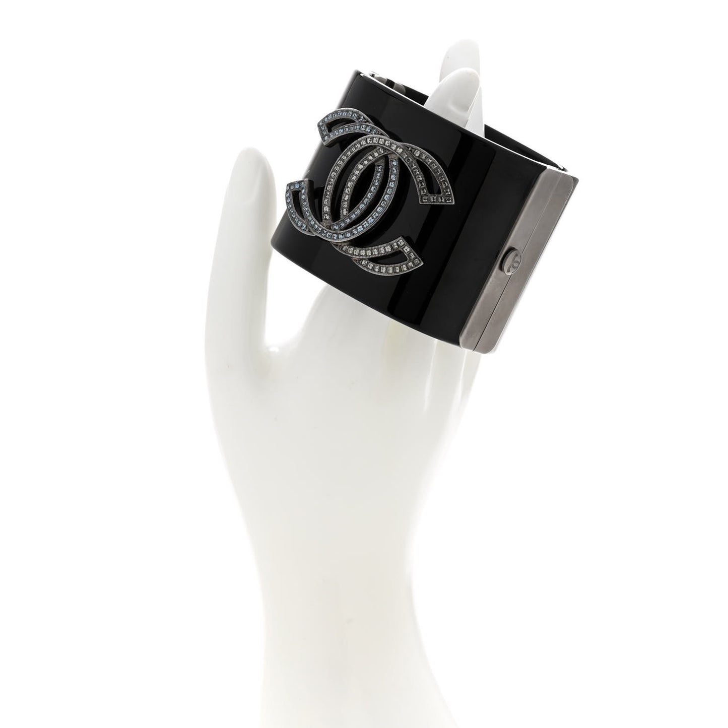Resin Crystal CC Cuff Black
