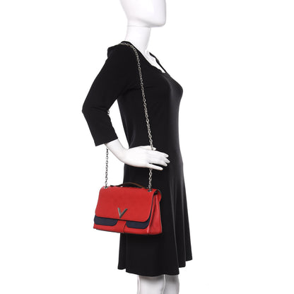 Louis Vuitton Monogram Cuir Plume Ecume Very Chain Bag Rouge Rubis 3 of 10