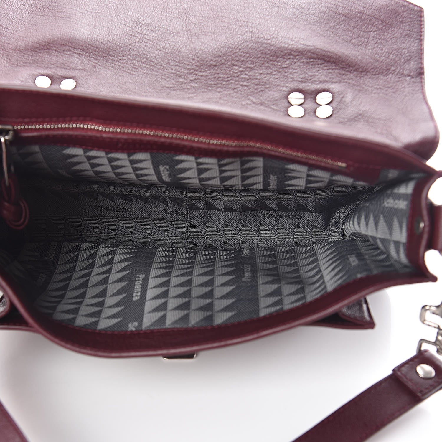 Proenza Schouler Lambskin Tiny PS1 Satchel Oxblood 5 of 14