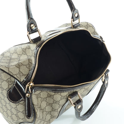 Gucci GG Plus Monogram Medium Joy Boston Dark Brown 7 of 8
