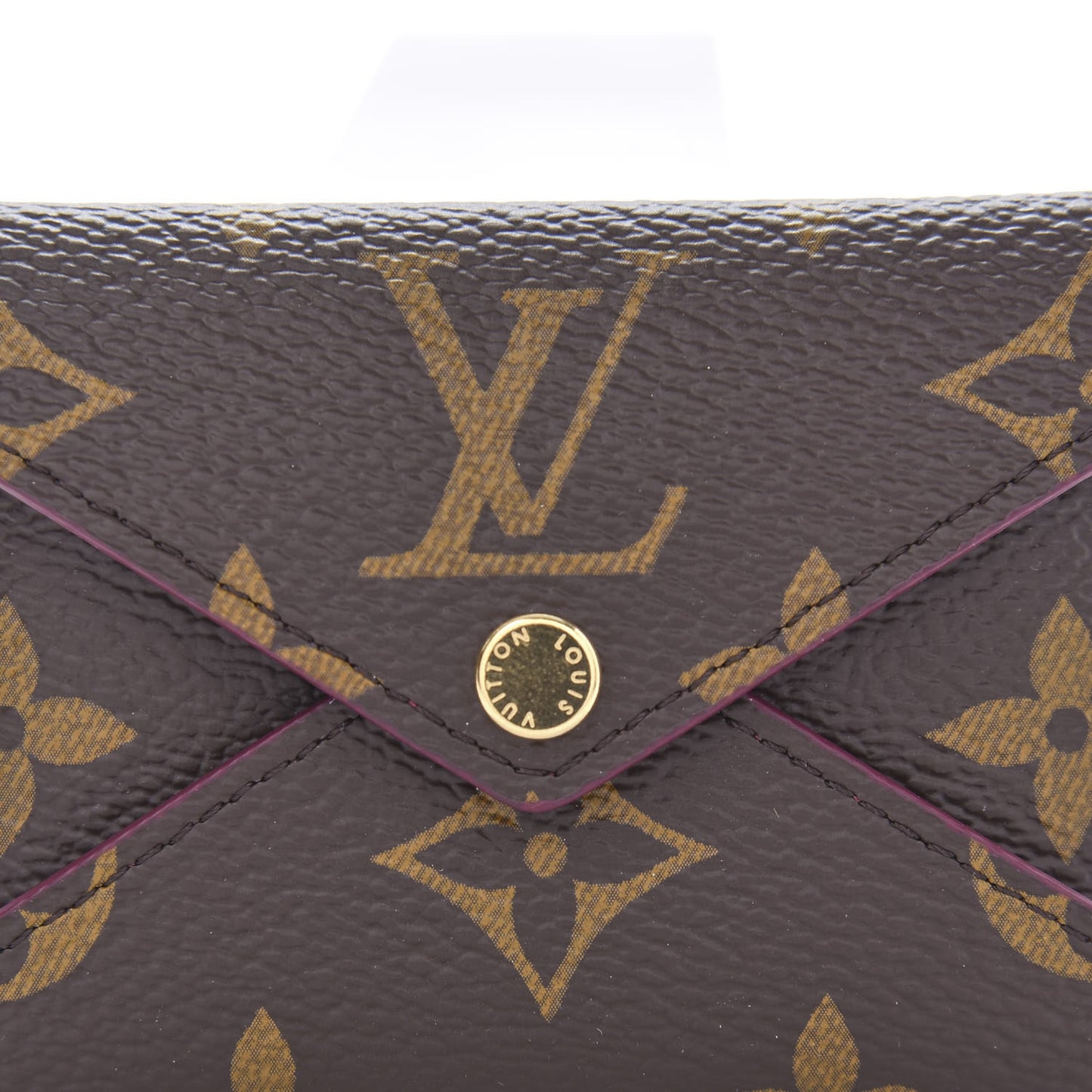 Monogram Small Kirigami Pochette Insert Fuchsia