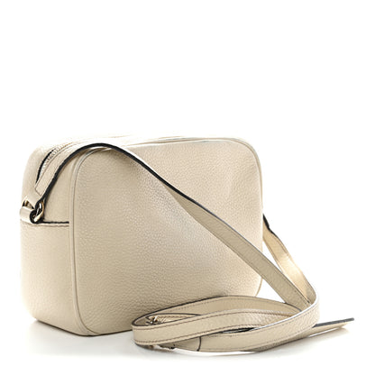 Gucci Pebbled Calfskin Small Soho Disco Bag Off White 6 of 40