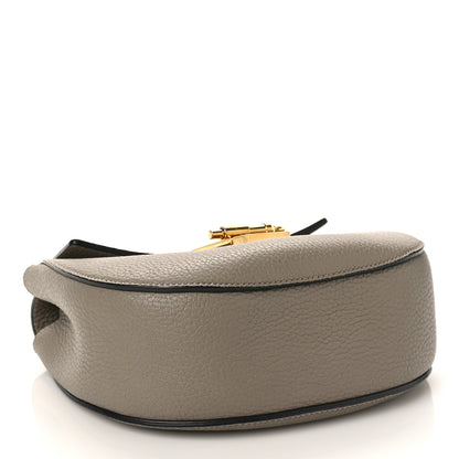 Chloe Grained Lambskin Mini Drew Shoulder Bag Motty Grey 4 of 8