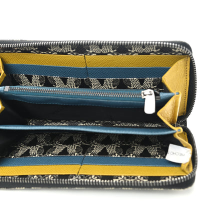 Dolce & Gabbana Dauphine Owl Print Zip Around Wallet Black 4 of 7