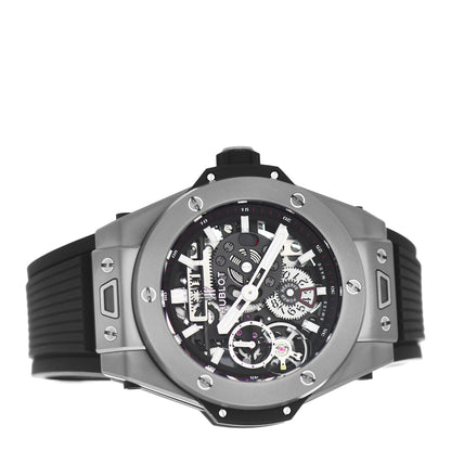 Hublot Titanium Rubber 45mm Big Bang Meca-10 Black Magic Manual Winding Watch Black 414.NI.1123.RX 2 of 5