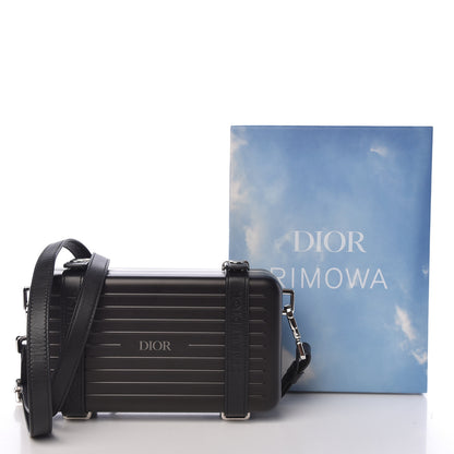 Christian Dior X RIMOWA Aluminum Personal Clutch On Strap Black 13 of 13