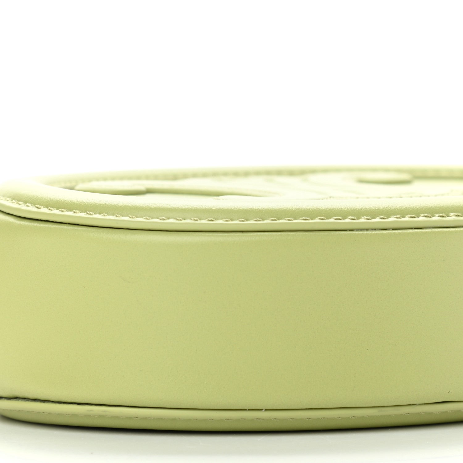 Celine Smooth Calfskin Cuir Small Triomphe Oval Purse Crossbody Light Jade 8 of 11