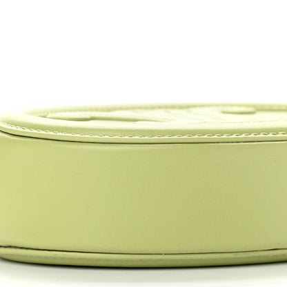 Celine Smooth Calfskin Cuir Small Triomphe Oval Purse Crossbody Light Jade 8 of 11