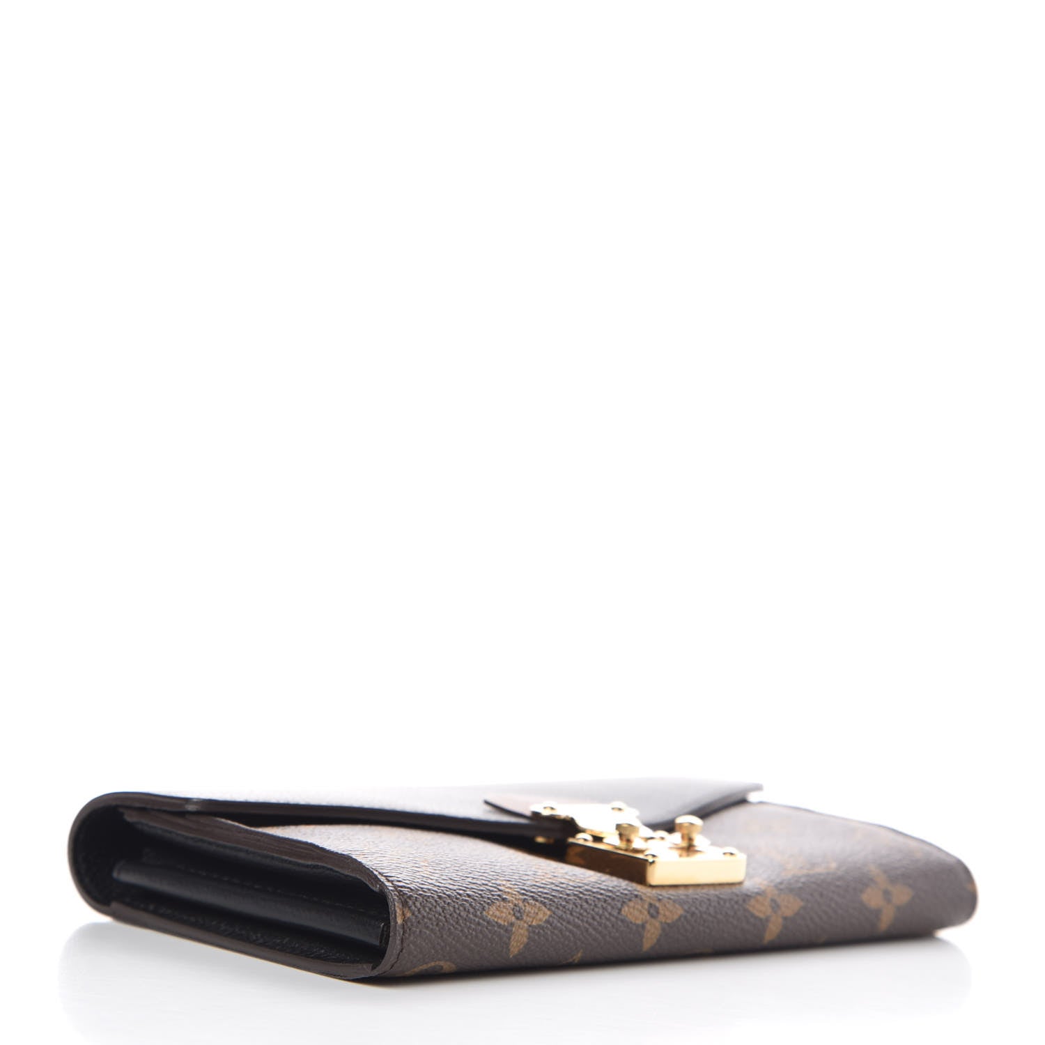 Louis Vuitton Monogram Pallas Wallet Black 4 of 9