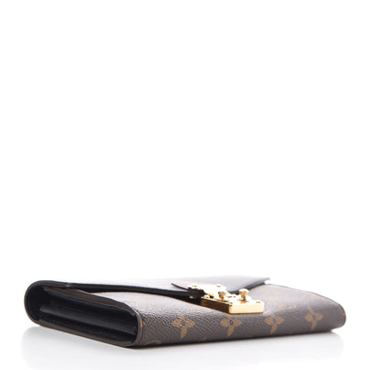 Louis Vuitton Monogram Pallas Wallet Black 4 of 9