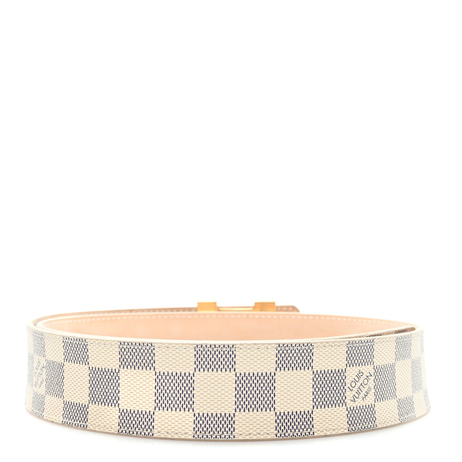 Louis Vuitton Damier Azur LV Initiales Belt 90 36 2 of 5