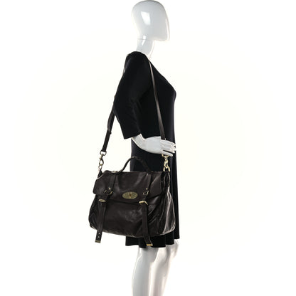 Mulberry Soft Buffalo Oversized Alexa Chocolate 2 of 15