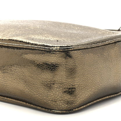 Saint Laurent Calfskin Lame Monogram Small Lou Camera Bag Gold Olive 12 of 12