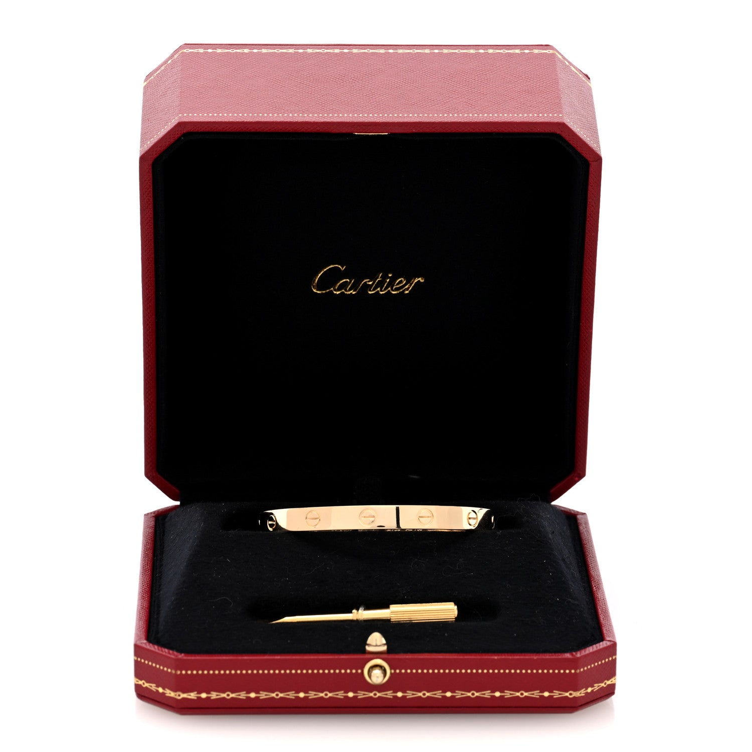 Cartier 18K Yellow Gold LOVE Bracelet 17 7 of 7