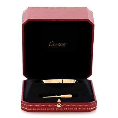Cartier 18K Yellow Gold LOVE Bracelet 17 7 of 7