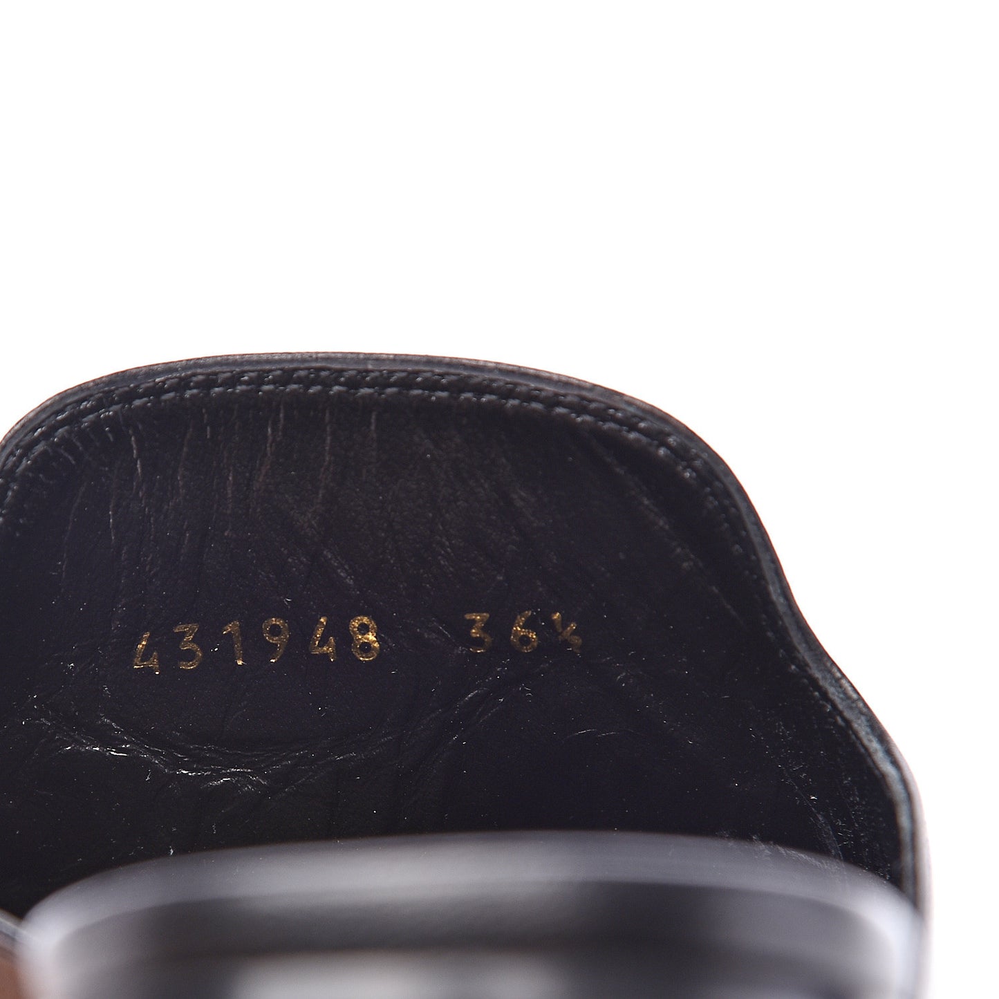 Malaga Kid Horsebit Slide Sandals 36.5 Black