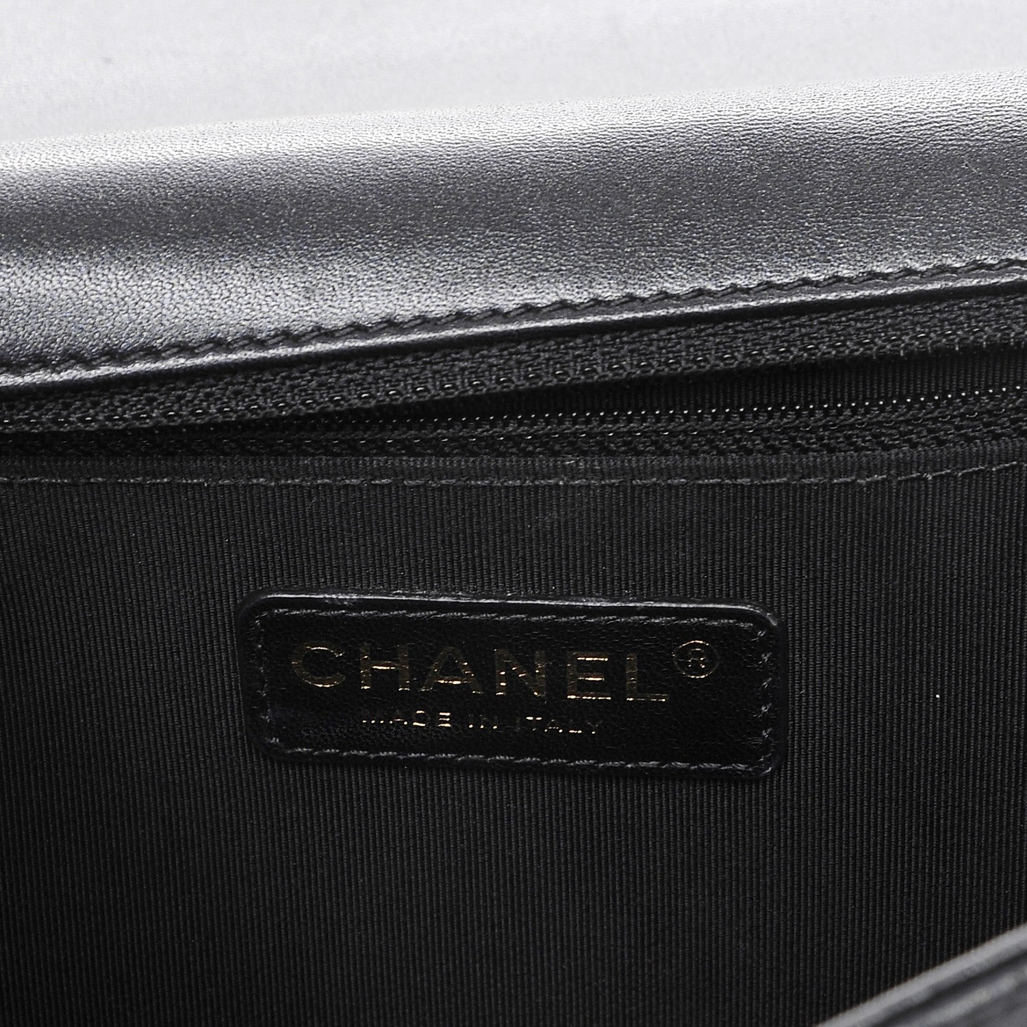 Chanel Lambskin Quilted New Medium Boy Flap Black 6 of 7