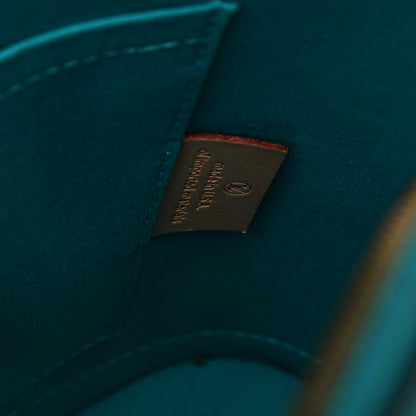 Louis Vuitton Vernis Alma PM Blue Lagon 6 of 15