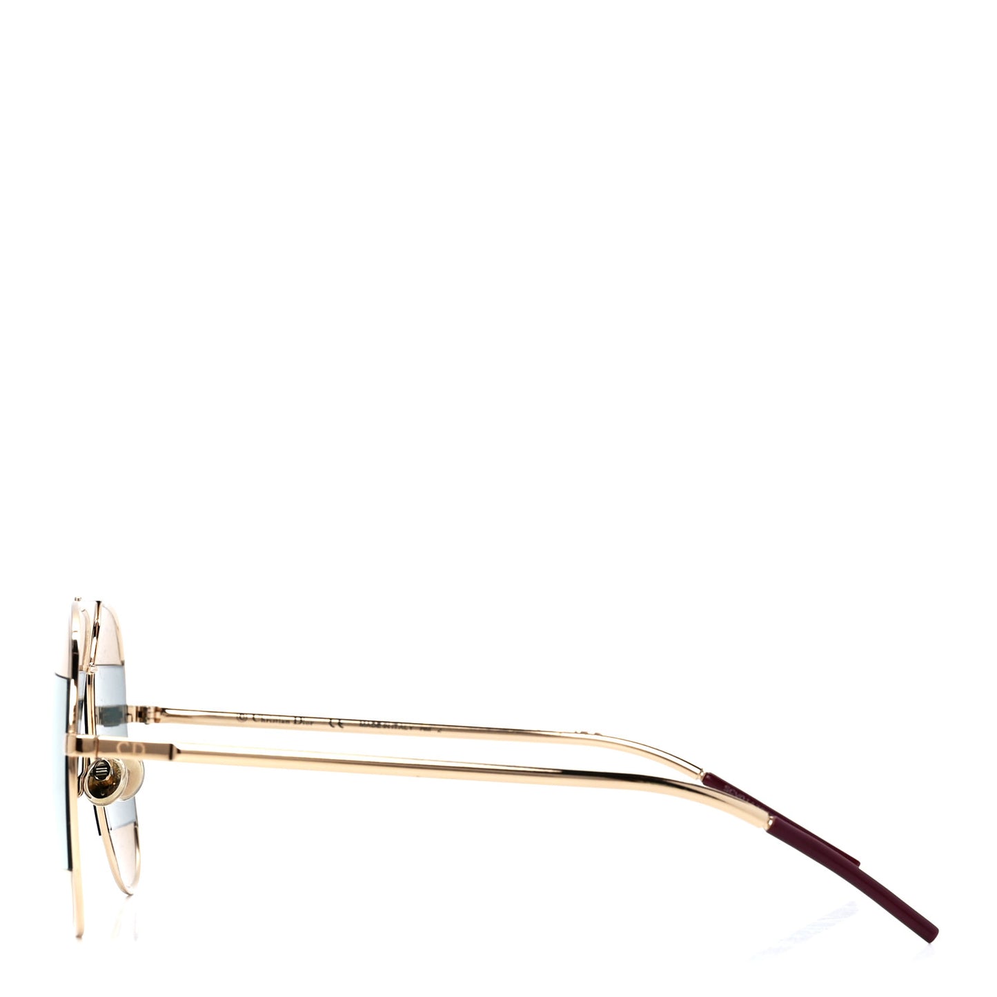 Split 1 Aviator Sunglasses Gold