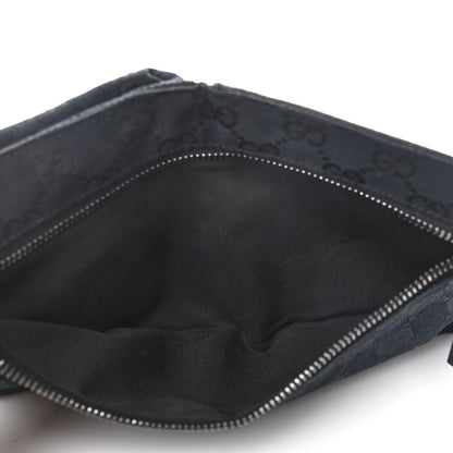 Gucci GG Monogram Double Pocket Belt Bag Black 5 of 8
