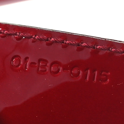 Christian Dior Patent Cannage Medium Lady Dior Burgundy Red 7 of 10