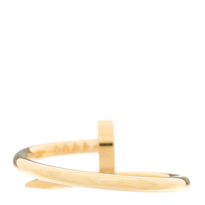 Cartier 18K Yellow Gold Small Juste Un Clou Ring 50 5.25 3 of 5