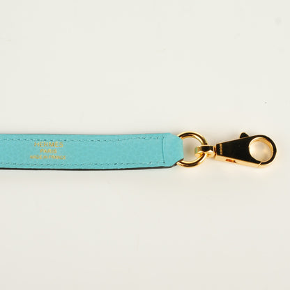 Hermes Togo Kelly Retourne 32 Bleu Atoll 9 of 24