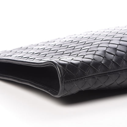 Bottega Veneta Nappa Intrecciato Zip Pouch Black 9 of 11