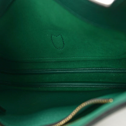 Gucci Boarded Dyana Lux Calfskin Small Jackie 1961 Hobo Emerald 4 of 10