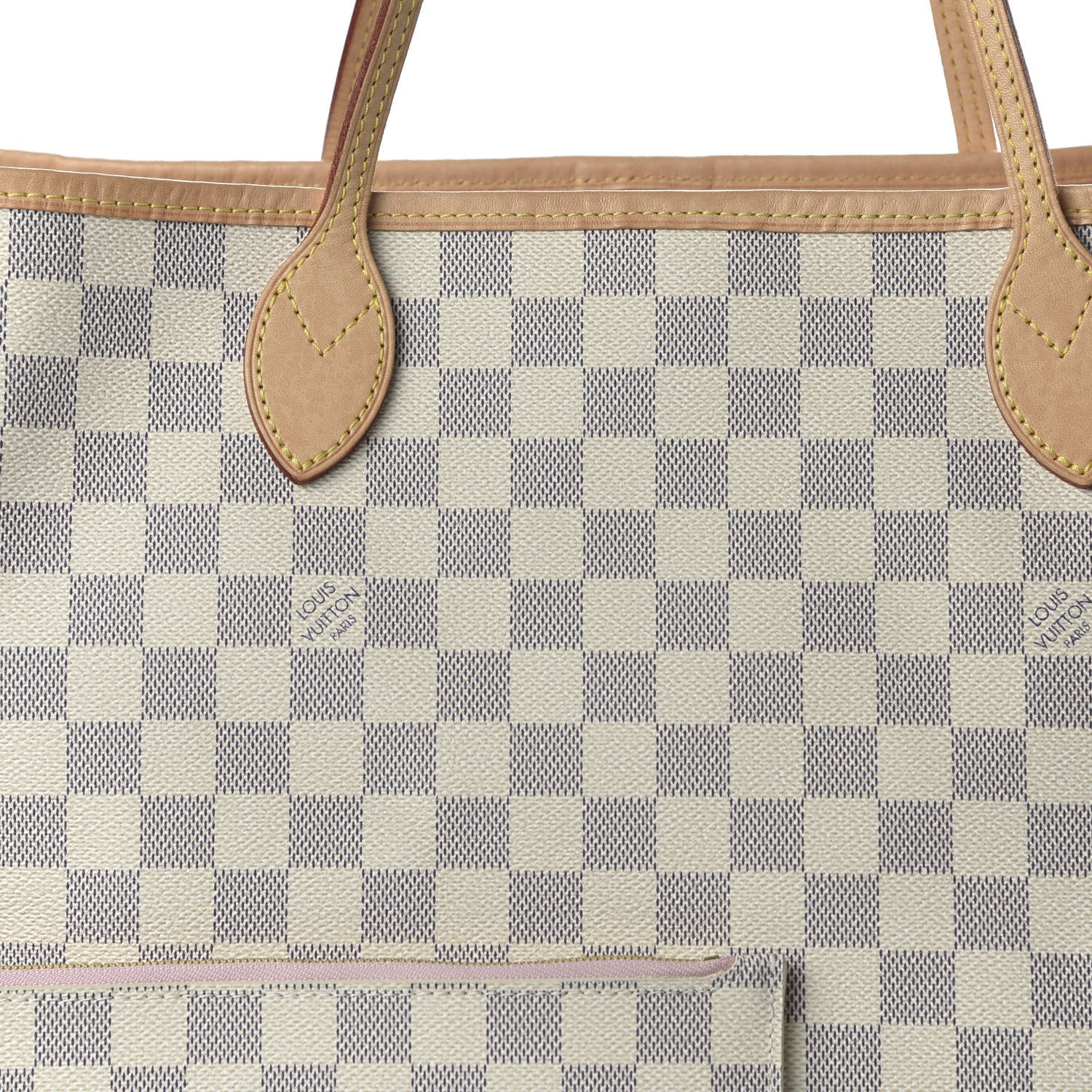 Louis Vuitton Damier Azur Neo Neverfull GM Rose Ballerine 11 of 11
