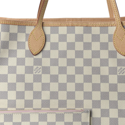 Louis Vuitton Damier Azur Neo Neverfull GM Rose Ballerine 11 of 11