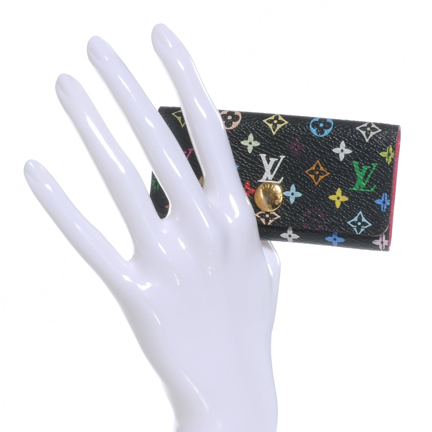 Louis Vuitton Multicles 4 Key Holder Black 2 of 7