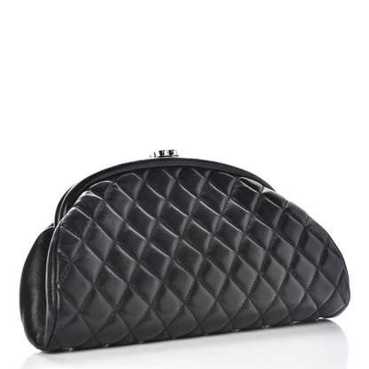Chanel Lambskin Quilted Timeless Clutch Black 3 of 8
