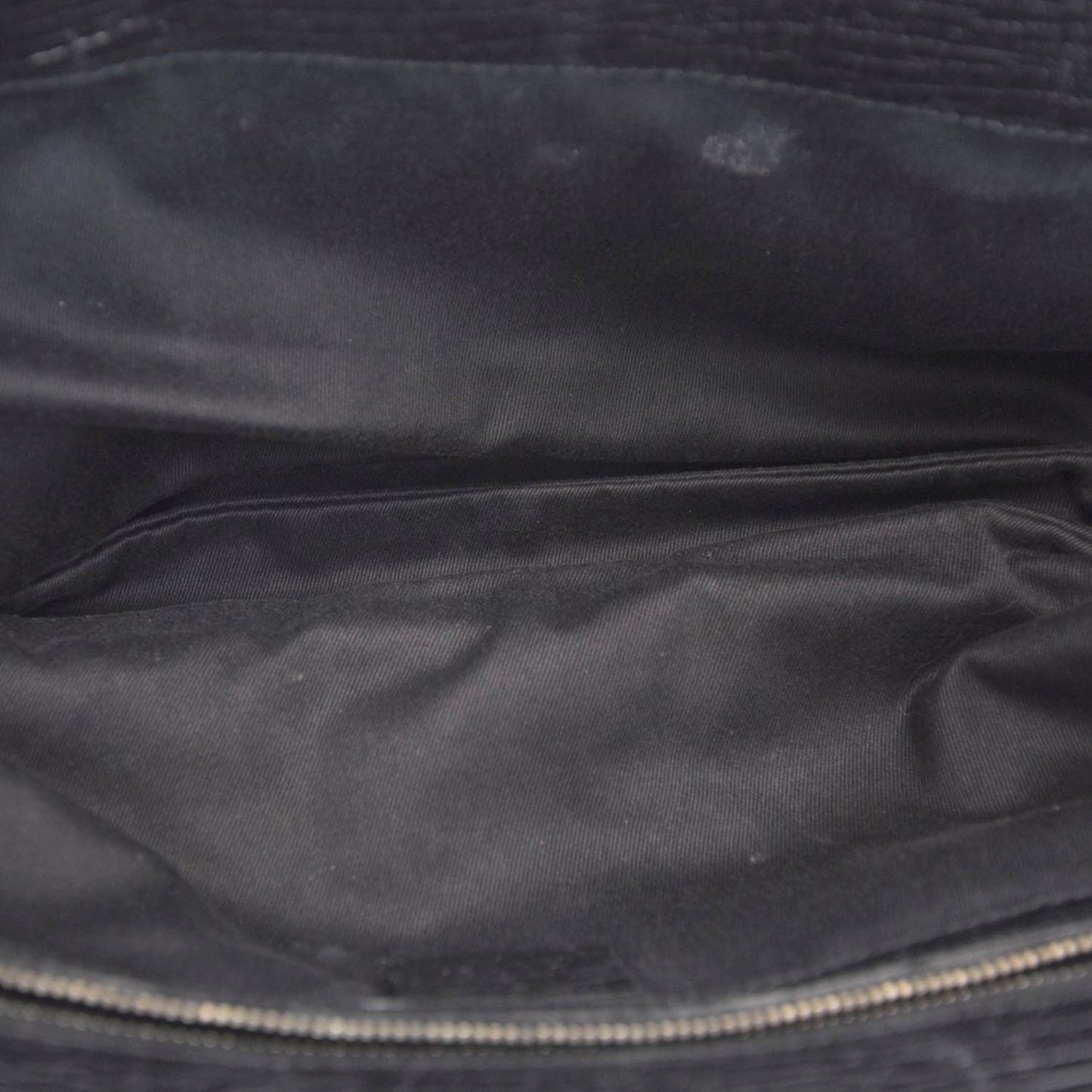 Monogram Horsebit Chain Shoulder Bag Black