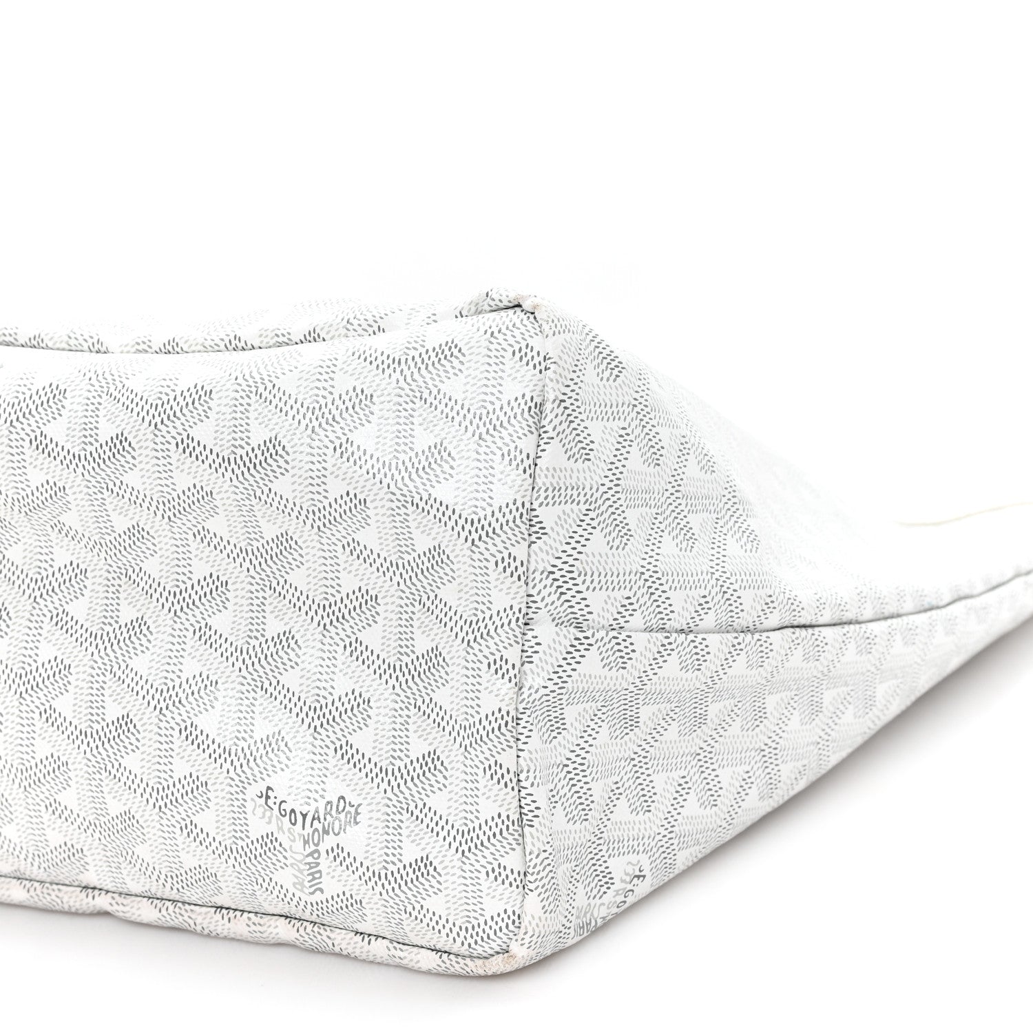 Goyard Goyardine Coeur Saint Louis PM White 11 of 12