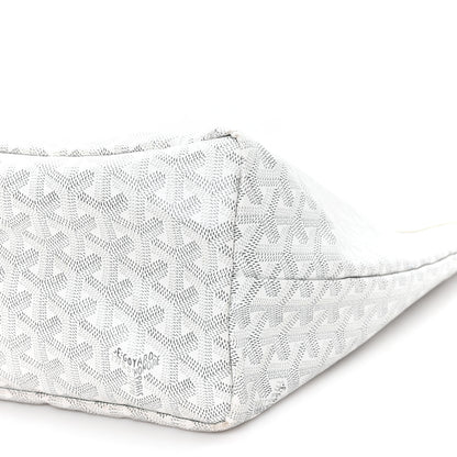 Goyard Goyardine Coeur Saint Louis PM White 11 of 12