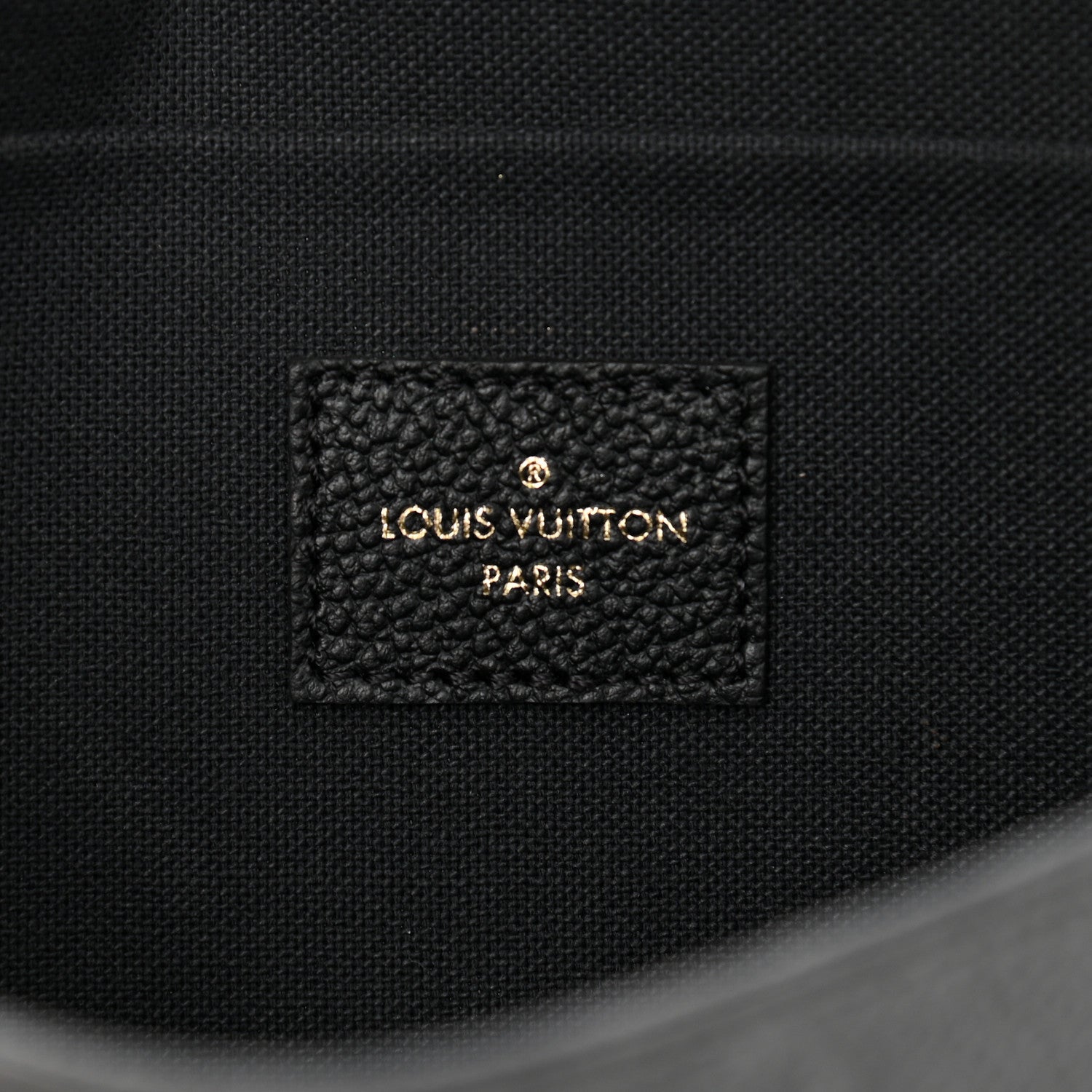 Louis Vuitton Empreinte Pochette Felicie Chain Wallet Black 7 of 12