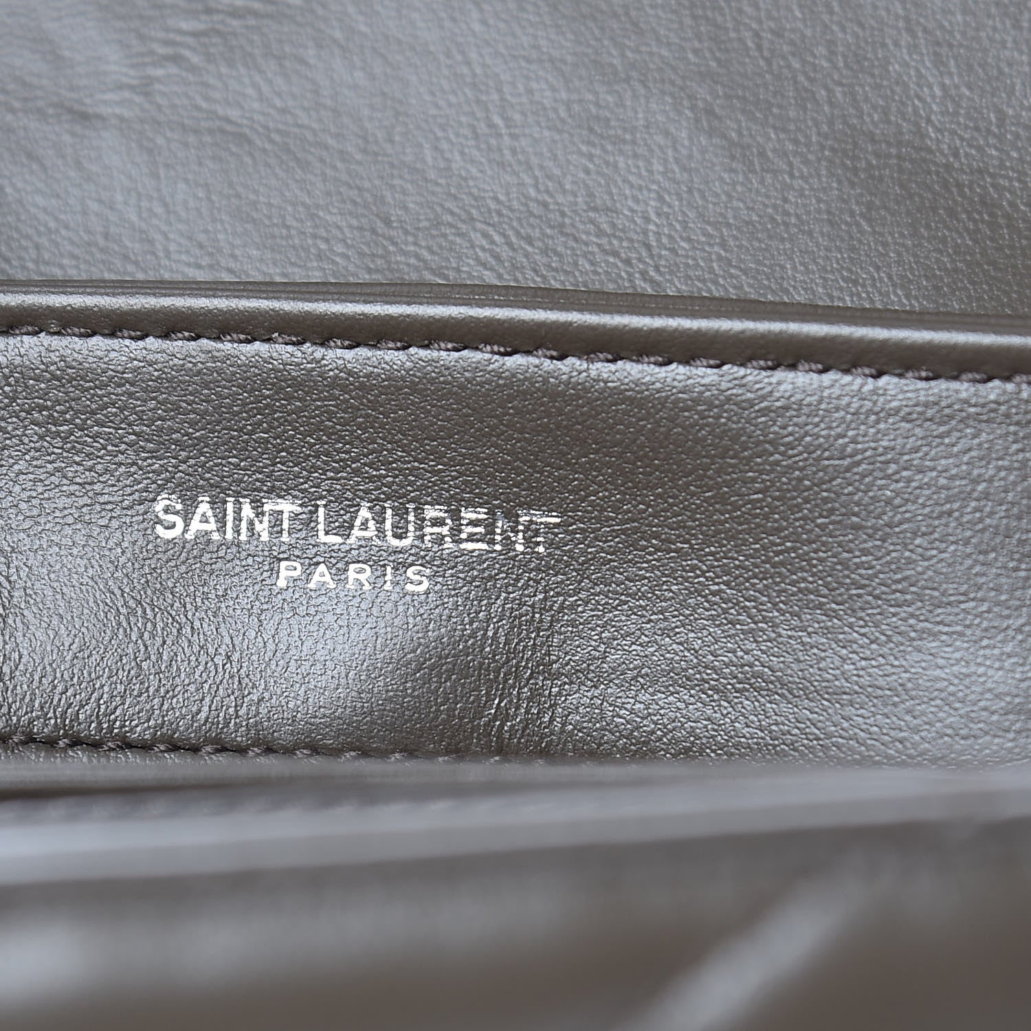 Saint Laurent Calfskin Y Quilted Monogram Toy Loulou Crossbody Bag Faggio 6 of 12