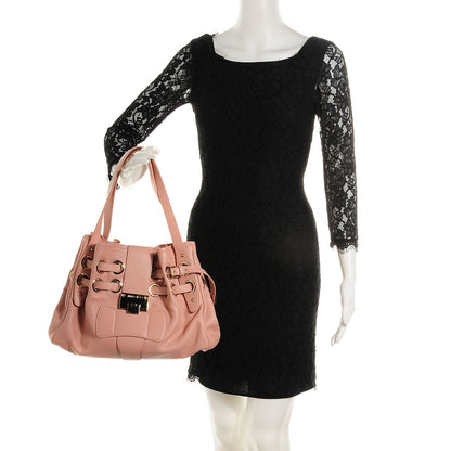 Jimmy Choo Leather Riki Tote 2 of 7