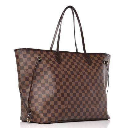 Louis Vuitton Damier Ebene Neverfull GM 3 of 12