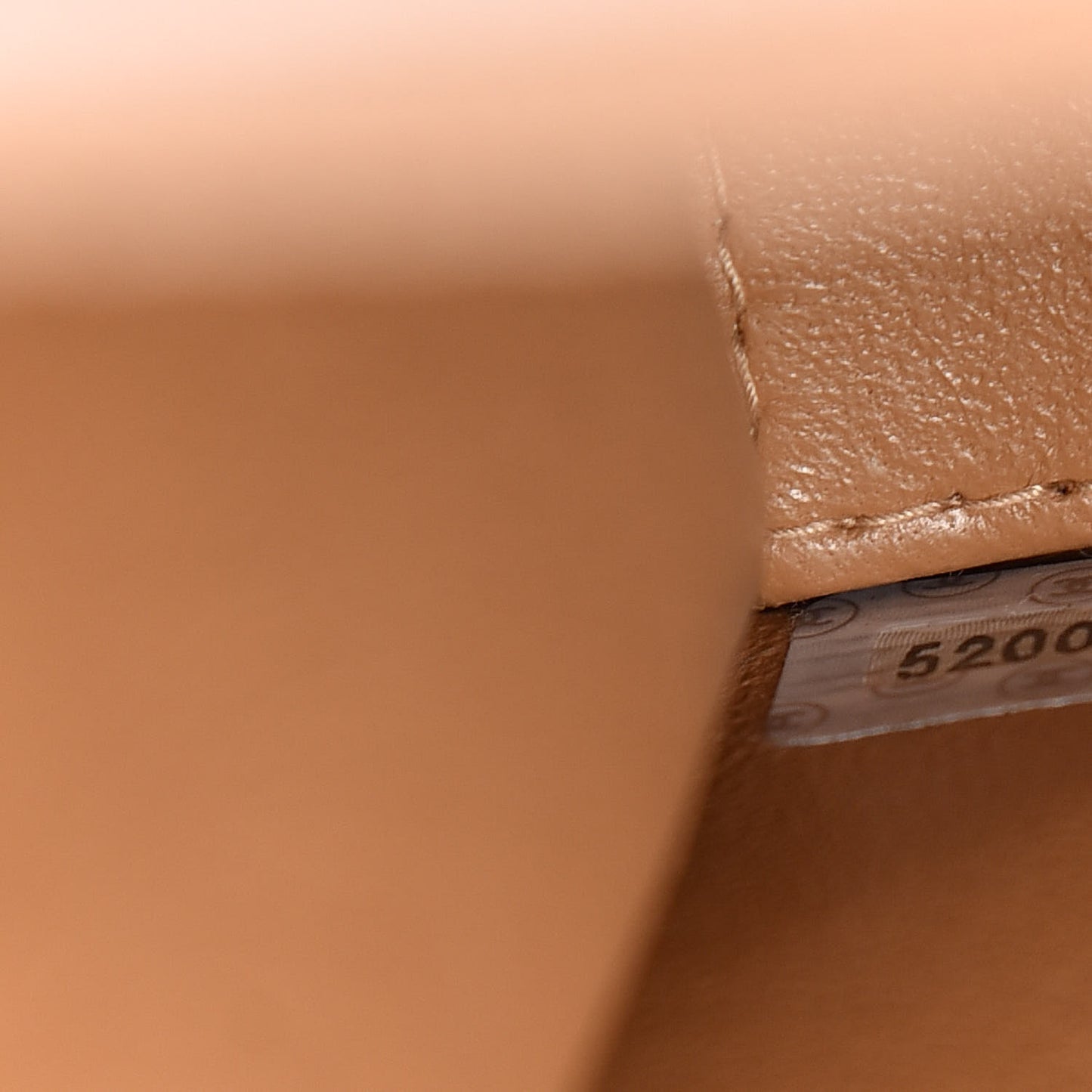 Caviar Stitch Small Single Flap Beige