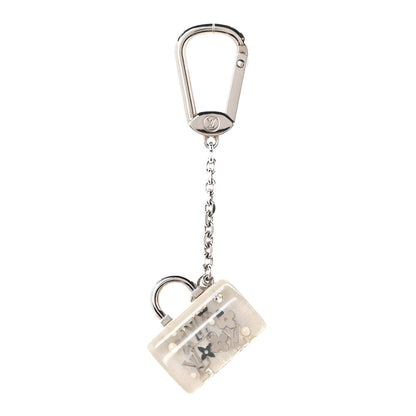 Louis Vuitton Resin Inclusion Speedy Bag Charm Key Chain White 1 of 3