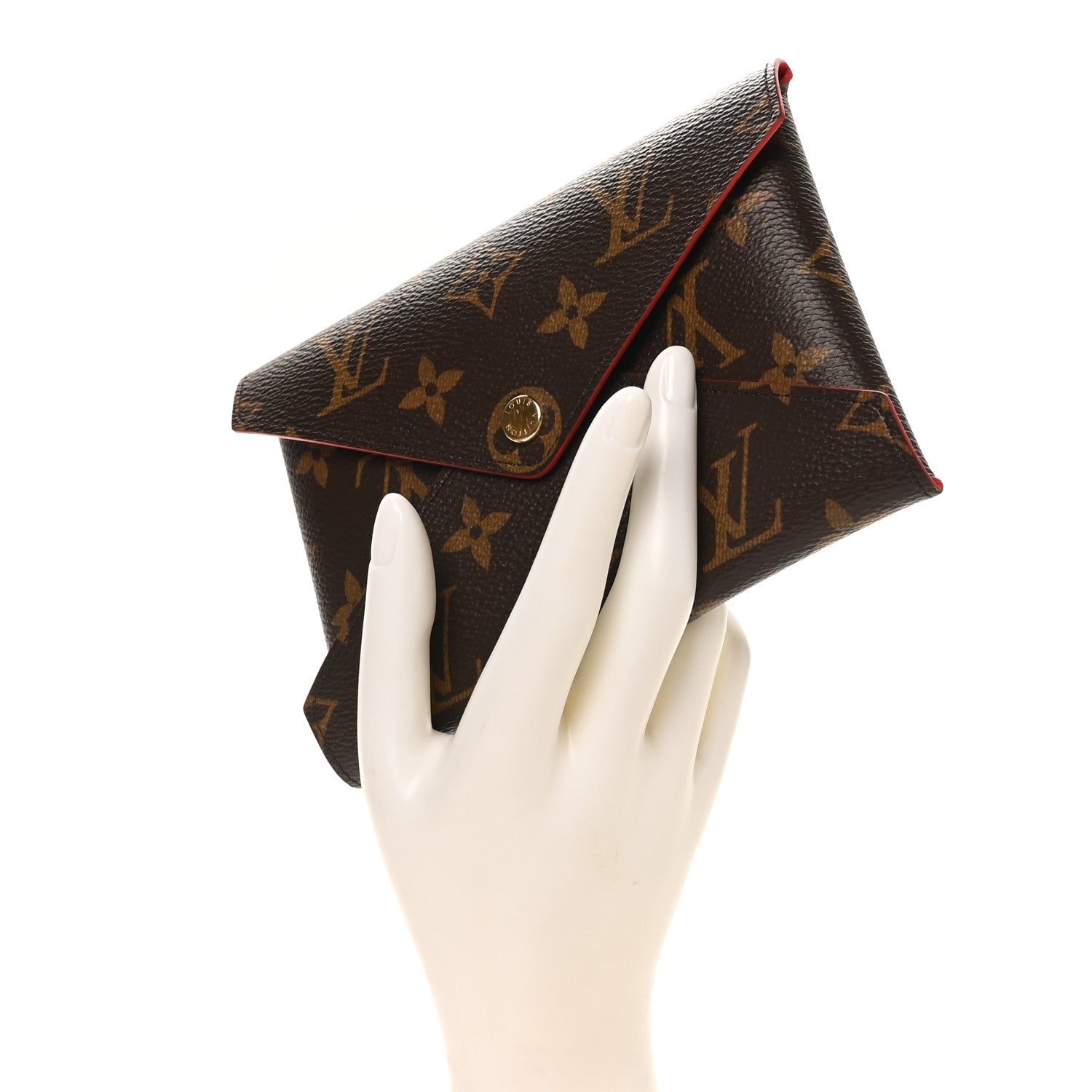 Louis Vuitton Monogram Medium Kirigami Pochette Insert Coquelicot 3 of 14