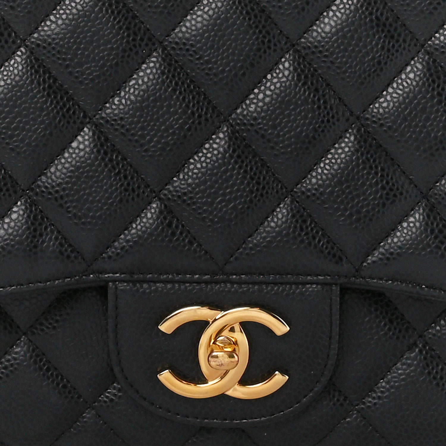 Chanel Caviar Quilted Maxi Double Flap Black 9 of 11
