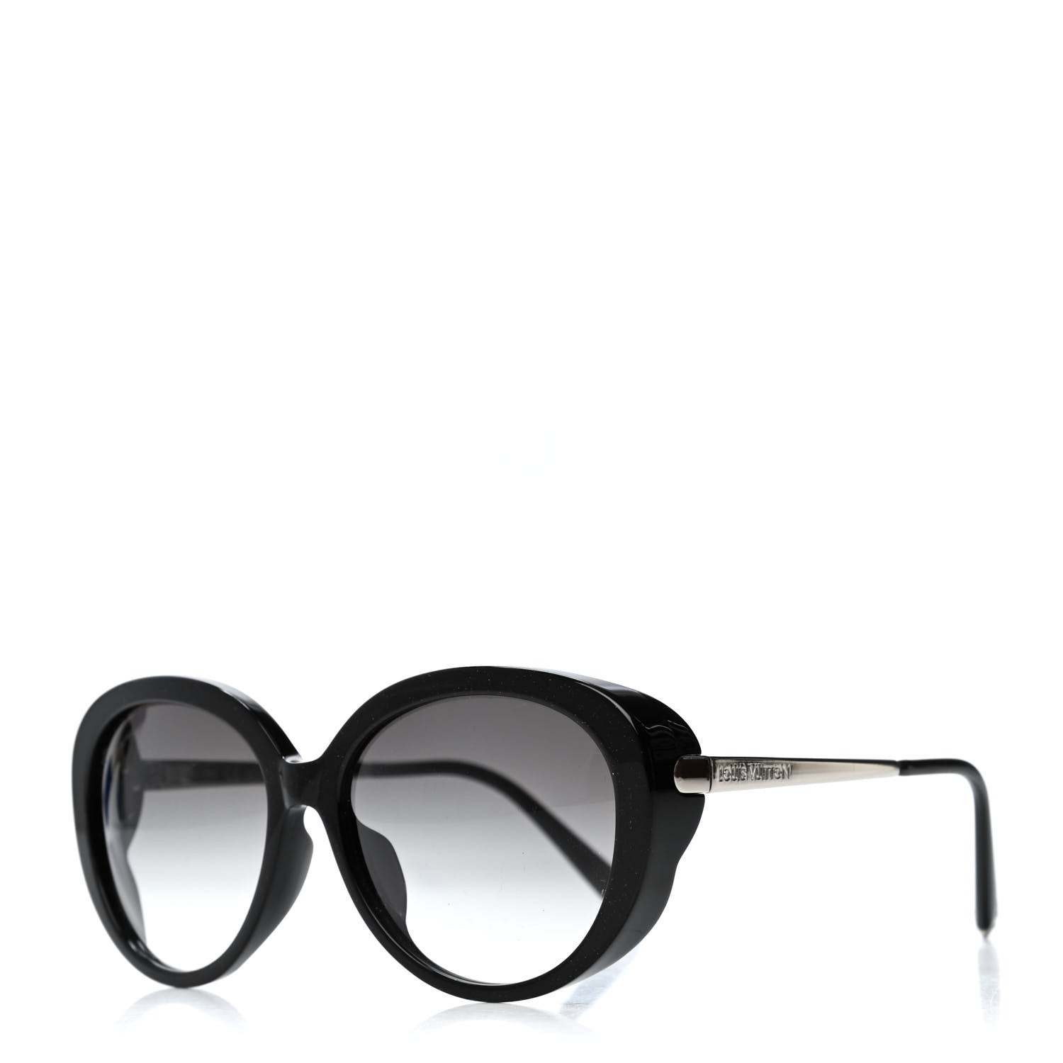 Louis Vuitton Acetate Bluebell Sunglasses Z0693W Black Glitter 1 of 4